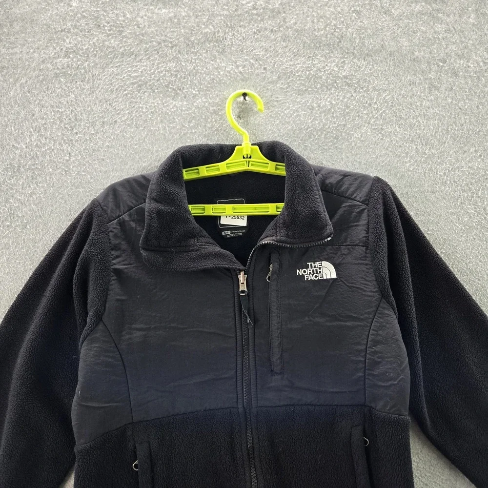 The North‎ Face Women Jacket S/P Black Nylon Denali Activewear Gorpcore Logo